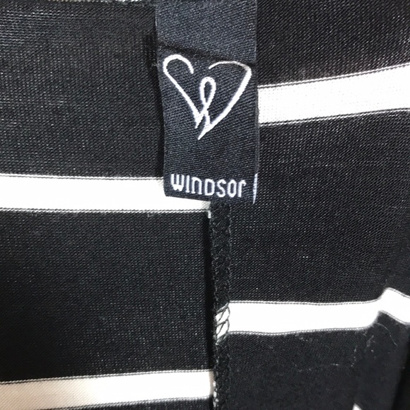 Windsor black and white stripe tunic size s small - Picture 4 of 4
